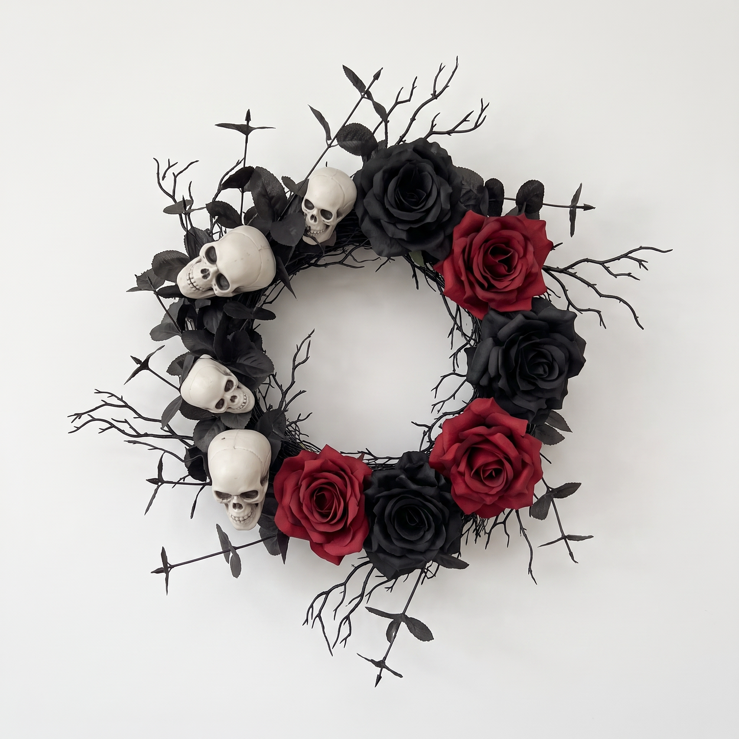SKULL HORROR WREATHS