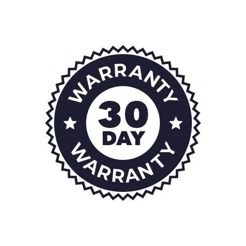 + 30 Day Warranty